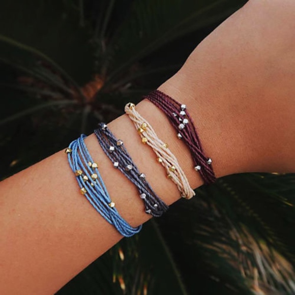 Jewelry - 4-piece 'Forester' Rope Weave Beaded Bracelet Set